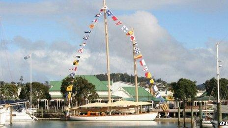 File photo of the yacht Nina
