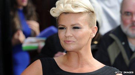 Kerry Katona files for bankruptcy for a second time - BBC News