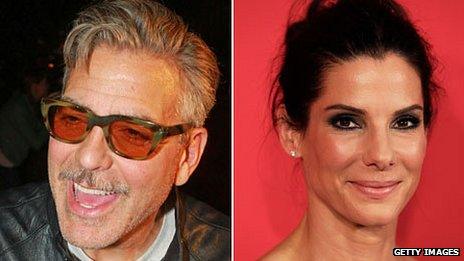 George Clooney and Sandra Bullock