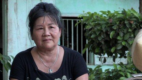 Mrs Phin, a pensioner from a Hanoi suburb