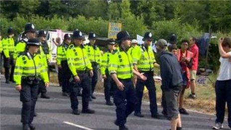 Protest ffracio