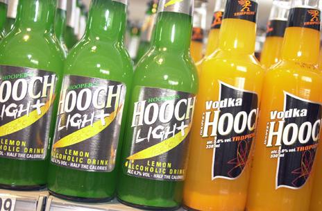 Hooch bottles