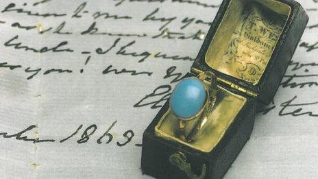 Ring owned by Jane Austen