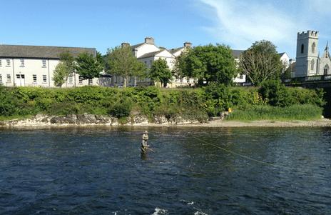 Anglers in Galway, Republic of Ireland