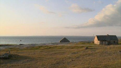 View of Aran Islands