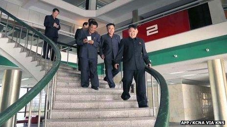 Kim Jong-un inspects Songdowon