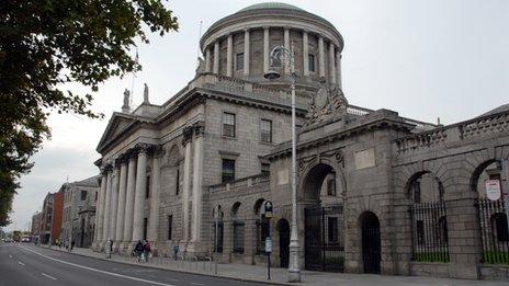 The Four Courts in Dublin, home to the Irish Supreme Court, High, Circuit and District Courts