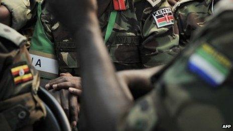 African Union soldiers