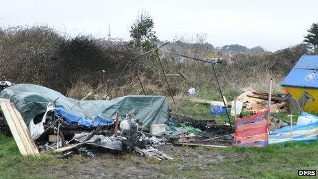 Victoria Syme caravan fire death blamed on halogen heater - BBC News