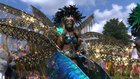 Carnival dancer 2013