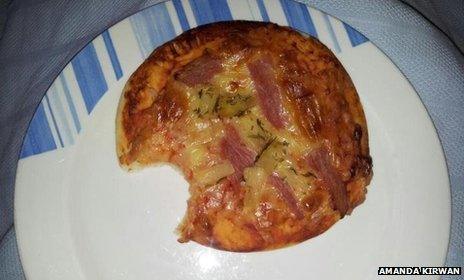 Ham and cheese pie
