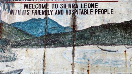 Sierra Leone sign