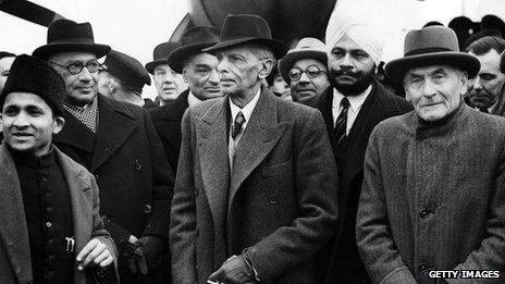 Mohammed Ali Jinnah in London, 1946