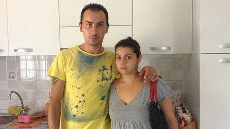 Pietro Trappeni and his wife Vincenza Esposito