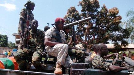 Central African Republic army chief sacked - BBC News