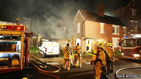 Littlehampton House Unstable After Fire And Suspected Blast BBC News    69864036 Littlehampton9 