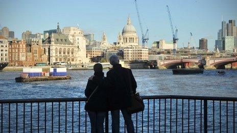 River Thames on South Bank