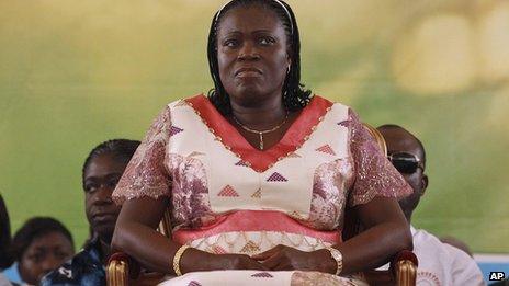 File photo of Simone Gbagbo