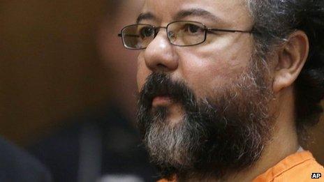 Ariel Castro in the courtroom in Cleveland. Photo: August 2013