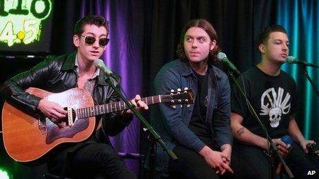 Mercury Prize 2013: Arctic Monkeys - BBC News