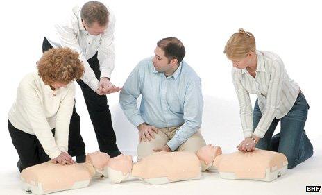 CPR training