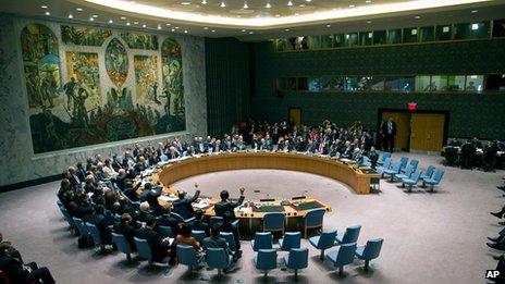 File photo of UN Security Council