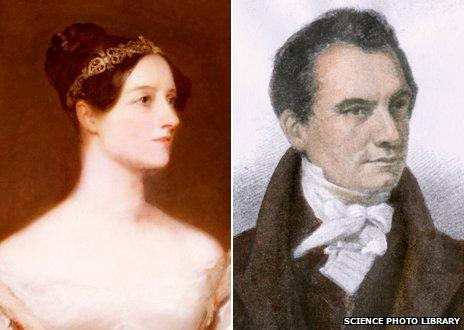 Ada Lovelace and Charles Babbage