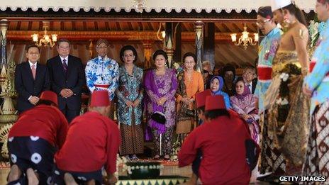 Over 750 guests attended the wedding, including President Yudhoyono
