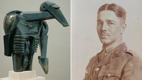 Torso in Metal by Sir Jacob Epstein and Wilfred Owen by John Gunston, 1916