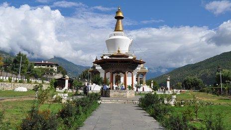 National Memorial Chorten in Thimphu