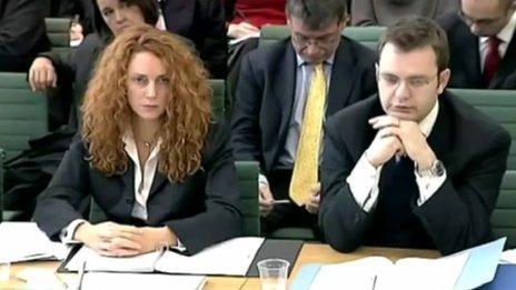 Rebekah Brooks and Andy Coulson in 2003