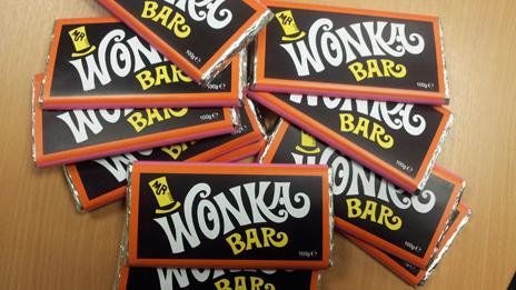 Fake Wonka bars