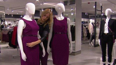 Call for larger fashion mannequins - BBC