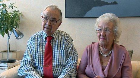 Henry and Ingrid Wuga met after travelling from Germany to Glasgow on Kindertransport in the 1930s