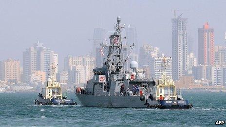 USS Tempest off Manama (3 July 2013)