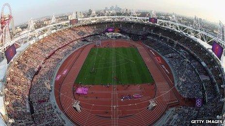 Olympic Stadium Not Being Used To The Full Lords Report Bbc News