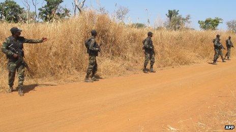 Cameroonian soldiers (15 December 2012)