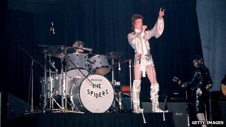 David Bowie and Spiders from Mars