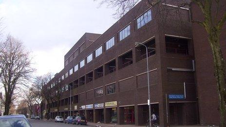 The student union building on Woodville Street, Cardiff
