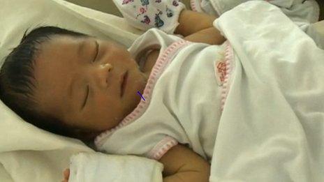 Baby in Guiuan
