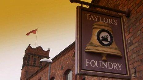 Taylor's Foundry in Loughborough