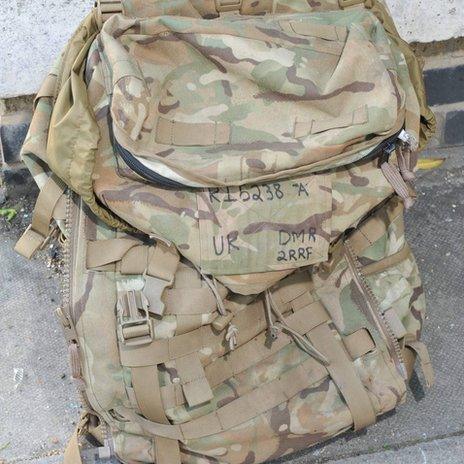 army backpack name