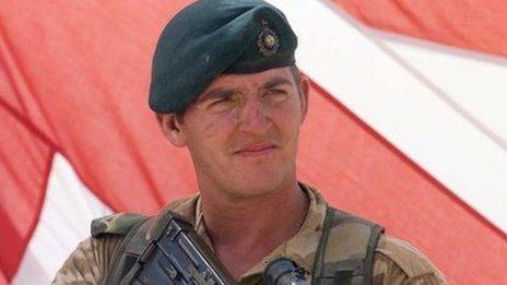 Royal Marine Sergeant Alexander Wayne Blackman