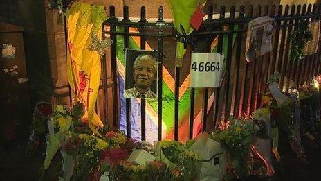 Nelson Mandela death: Glasgow remembers honoured son - BBC News