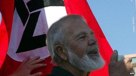 Eugene Terre'Blanche's Afrikaner Resistance Movement - Rally 