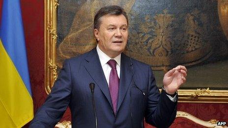 President Viktor Yanukovych