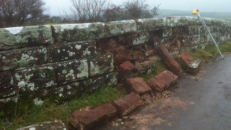 Cumbria Rail Services Halted After Lorry Hits Bridge - BBC News