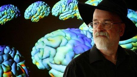 Terry Pratchett in Living with Alzheimer's