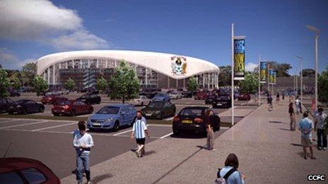 New Coventry City Football Stadium Will Not Be In City Bbc News