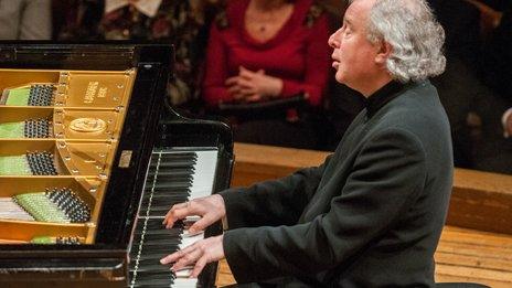 Andras Schiff performs at